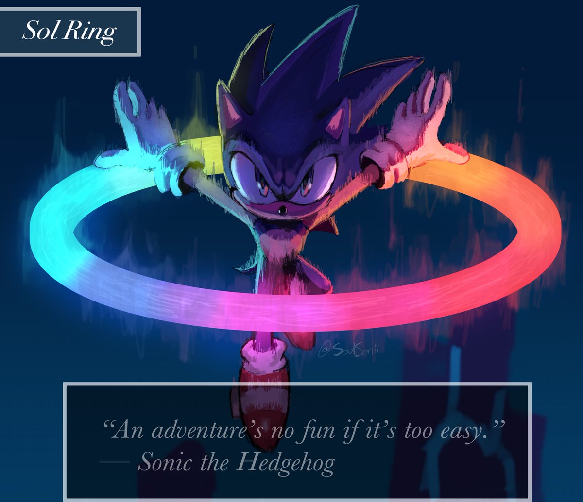 SOL RING YEYE #SonicTheHedeghog