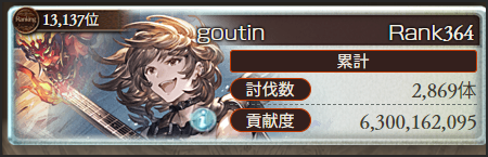 Goutin0's tweet photo. 2026年6月火古戦場 https://t.co/ERljobBcDr