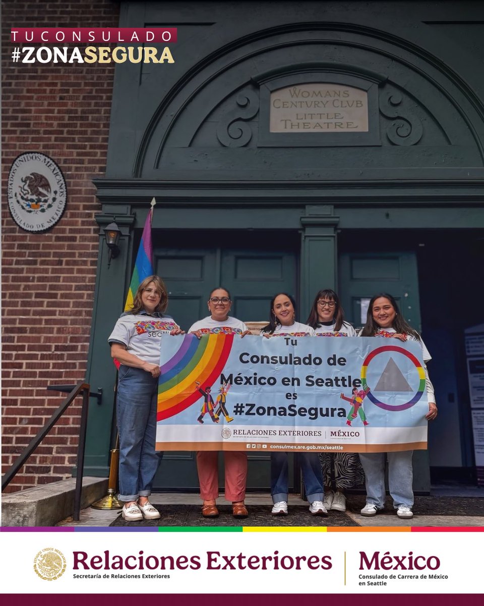 ConsulMex Seattle (@consulmexsea) on Twitter photo 🏳️🌈 🏳️⚧️ 28 de junio | Día Internacional del Orgullo #LGBTTTIQ+
En el @ConsulmexSea celebramos la diversidad, la identidad y la lucha por un mundo más justo e incluyente.
Nuestro equipo también está conformado por personas orgullosamente parte de la comunidad. #ZonaSegura <a href="/SRE_mx/">Relaciones Exteriores</a> 🏳️🌈 🏳️⚧️ 28 de junio | Día Internacional del Orgullo #LGBTTTIQ+
En el @ConsulmexSea celebramos la diversidad, la identidad y la lucha por un mundo más justo e incluyente.
Nuestro equipo también está conformado por personas orgullosamente parte de la comunidad. #ZonaSegura <a href="/SRE_mx/">Relaciones Exteriores</a>