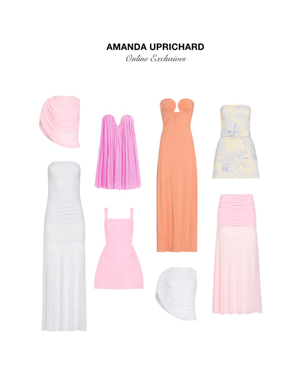 Cheers to sunny days spent in bold colors and cool nights draped in mesh pieces. A roundup of the summer staples that have quickly become favorites in our collection. Shop now. #AmandaUprichard