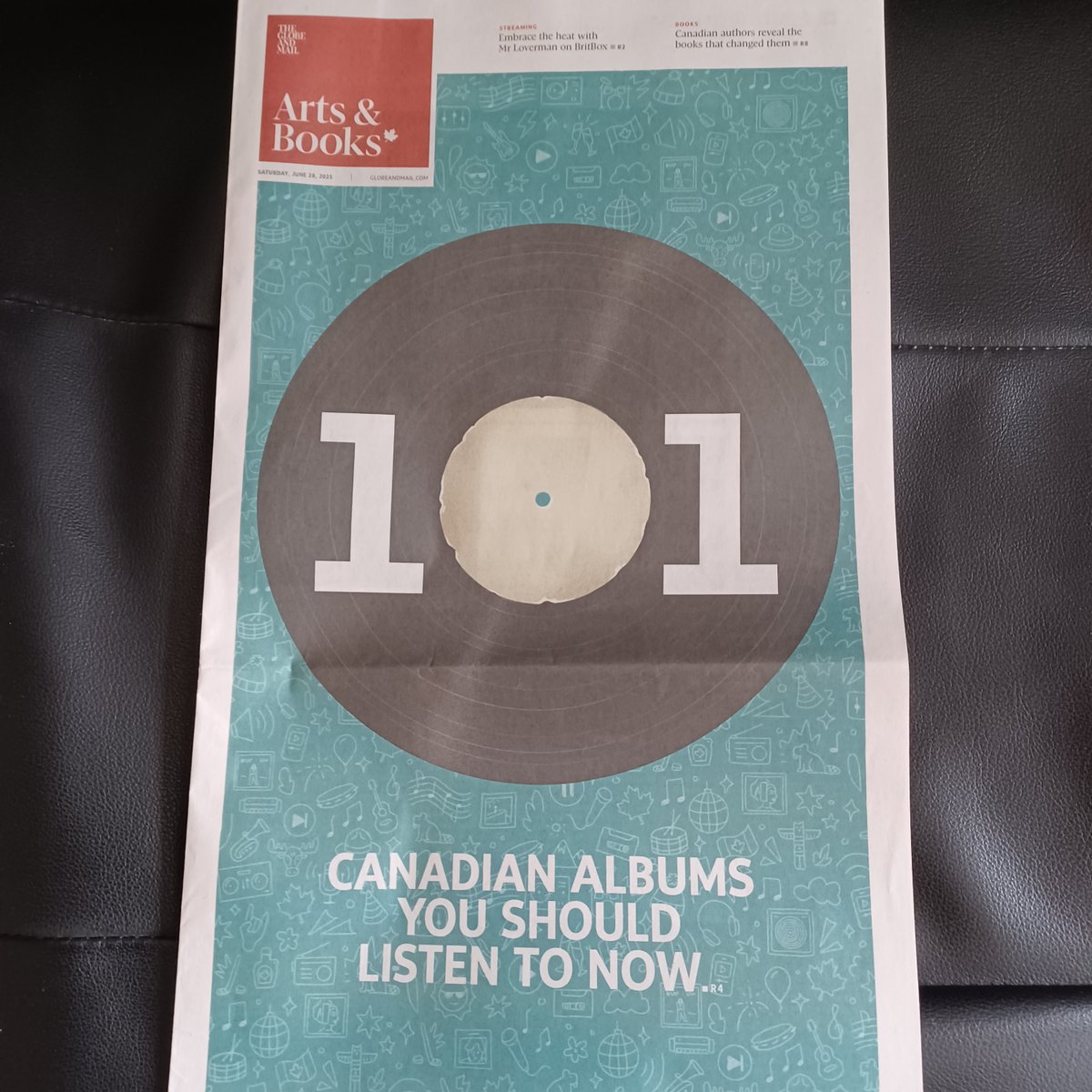 Jason Schneider Media (@jschneiderto) on Twitter photo Feeling proud to have contributed to <a href="/globeandmail/">The Globe and Mail</a>'s
101 Essential Canadian albums published today. At least half my picks made it! (Full personal Top 20 is on my Insta) Feeling proud to have contributed to <a href="/globeandmail/">The Globe and Mail</a>'s
101 Essential Canadian albums published today. At least half my picks made it! (Full personal Top 20 is on my Insta)