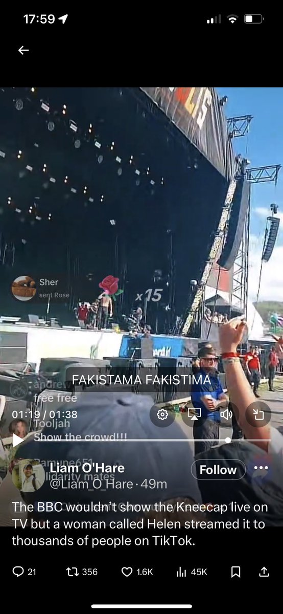 Garbhán Downey (@garbhan_d) on Twitter photo Can’t make head nor tail of the subtitles from the <a href="/KNEECAPCEOL/">KNEECAP</a> livestream. Can’t make head nor tail of the subtitles from the <a href="/KNEECAPCEOL/">KNEECAP</a> livestream.