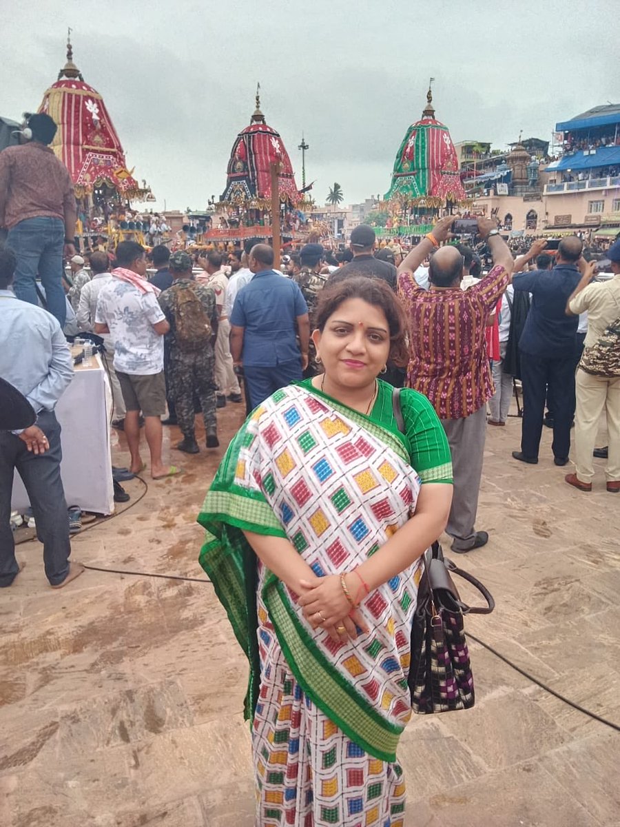 Jai Jagannath 🙏.. in the abode of the Lord , yesterday .