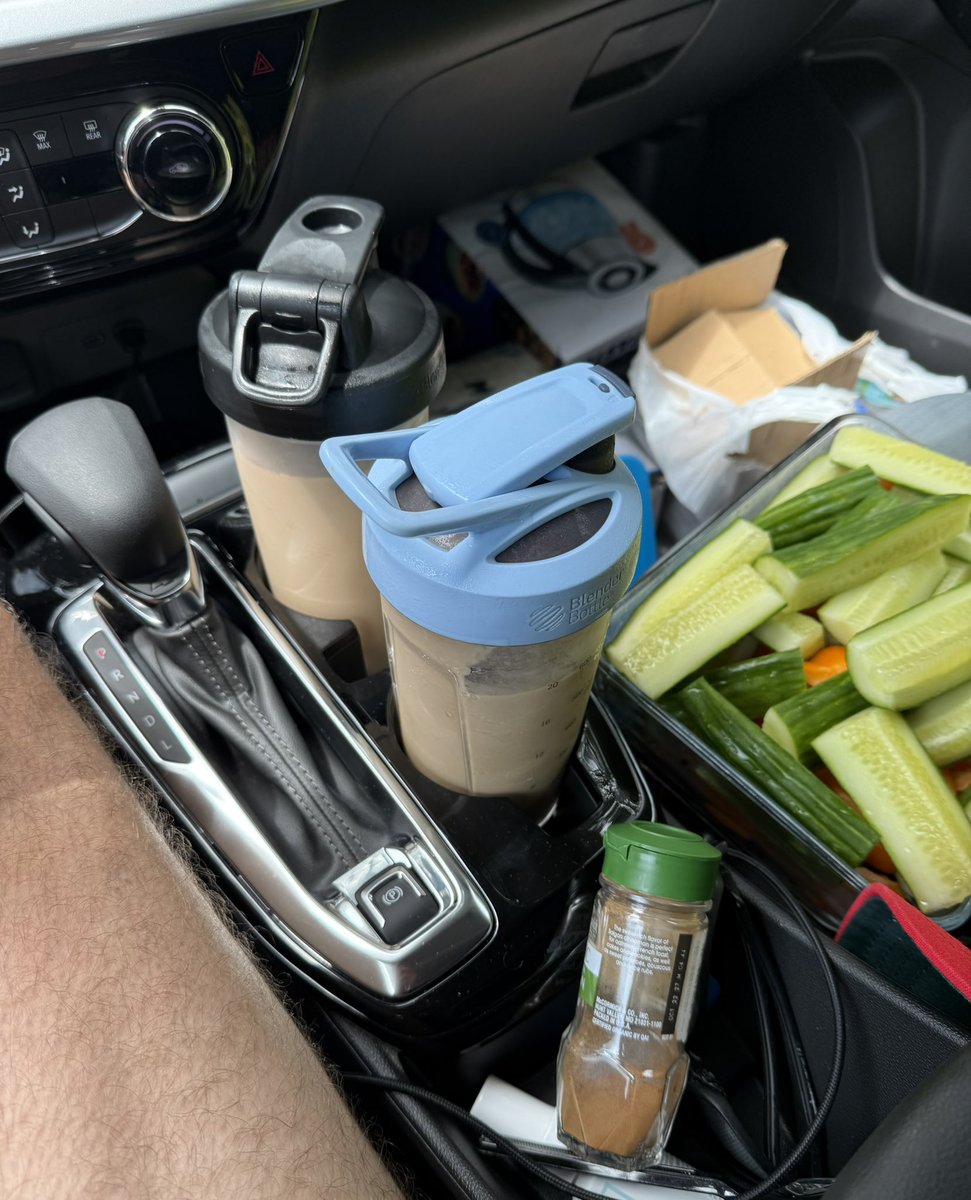 Driving to Manhattan after signing a deal. 

After a few days in the city, I’ll be attending fairs &amp; festivals across New Jersey/Pennsylvania. 

Prepared snacks &amp; coffee, so I make better decisions.