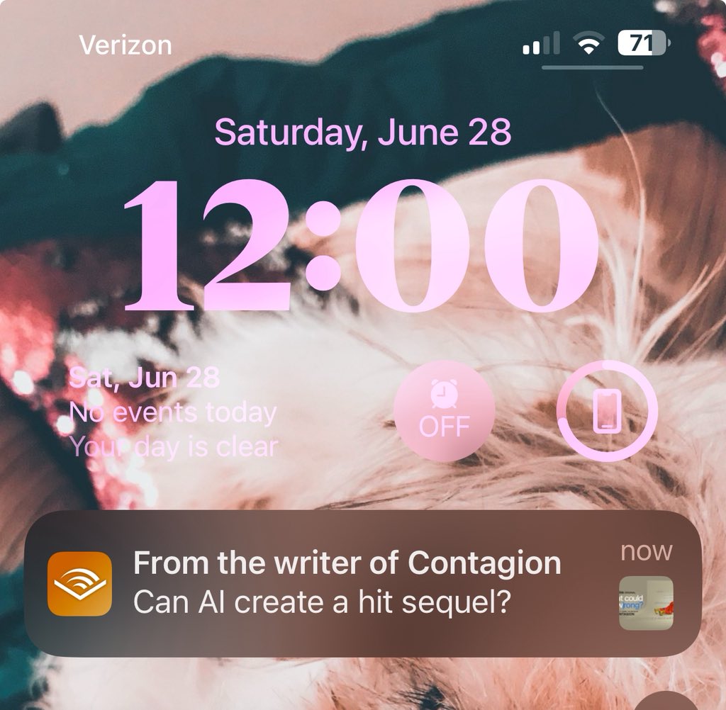 What the fuck is this? I don’t even want to click on it. Is the writer of Contagion publishing a book that features an AI character, or is this book written by AI and published under the author as a test to see if it can be profitable?