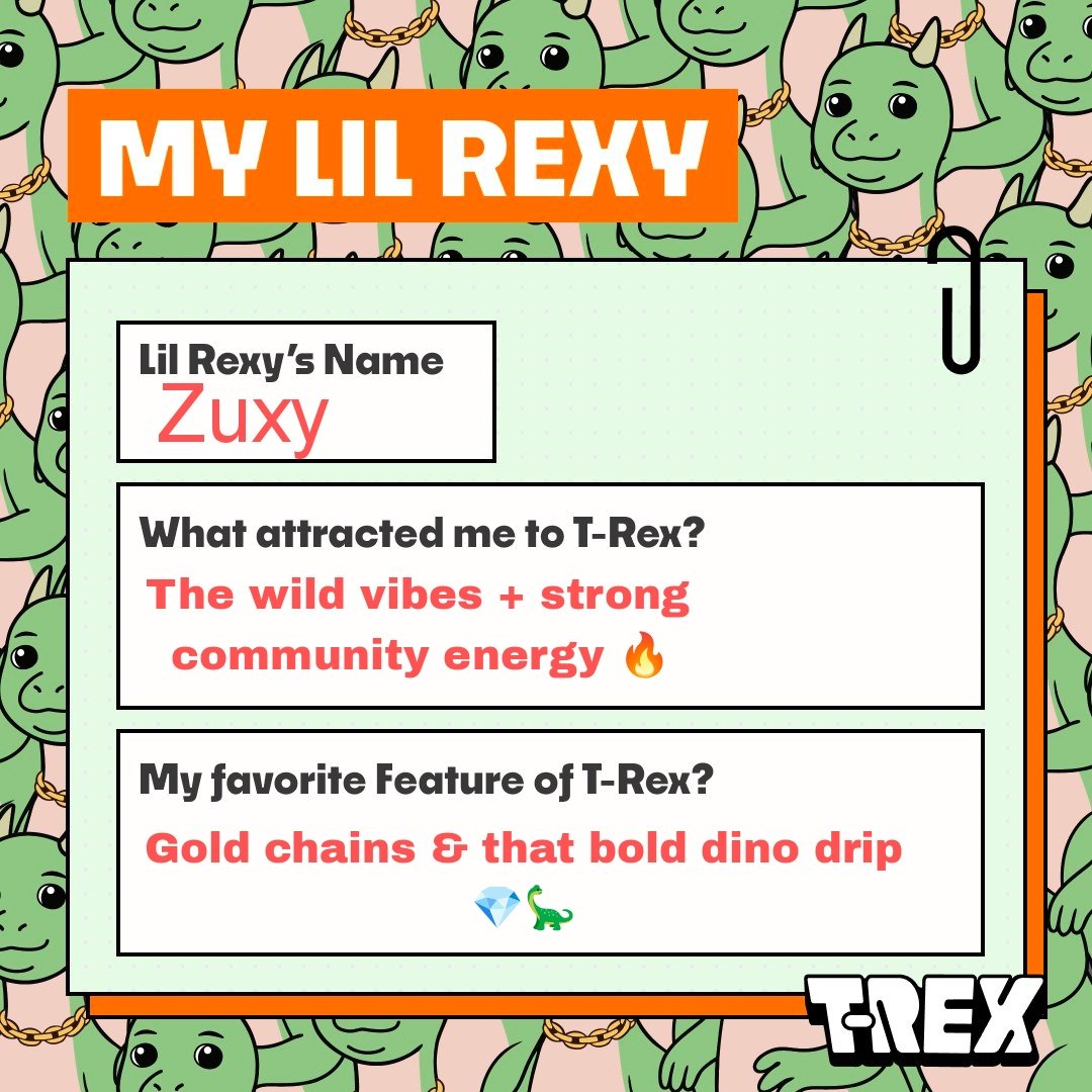 😱 Claim Your Lil Rexy Role on TREX Discord – Ends July 4th! 🔥

This exclusive role is only for OG users who joined early when I first shared the Discord link. It’s closed now — so if you’re already in, you’re lucky! 🫡

Here’s how to claim it:

🔸 Download the template: