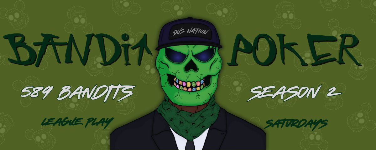 📢 1 Hour Poker Alert
🔥 Calling all 589 Bandits

💪 Register Now it's Gametime!!!!
XRP NFT POKER LEAGUE