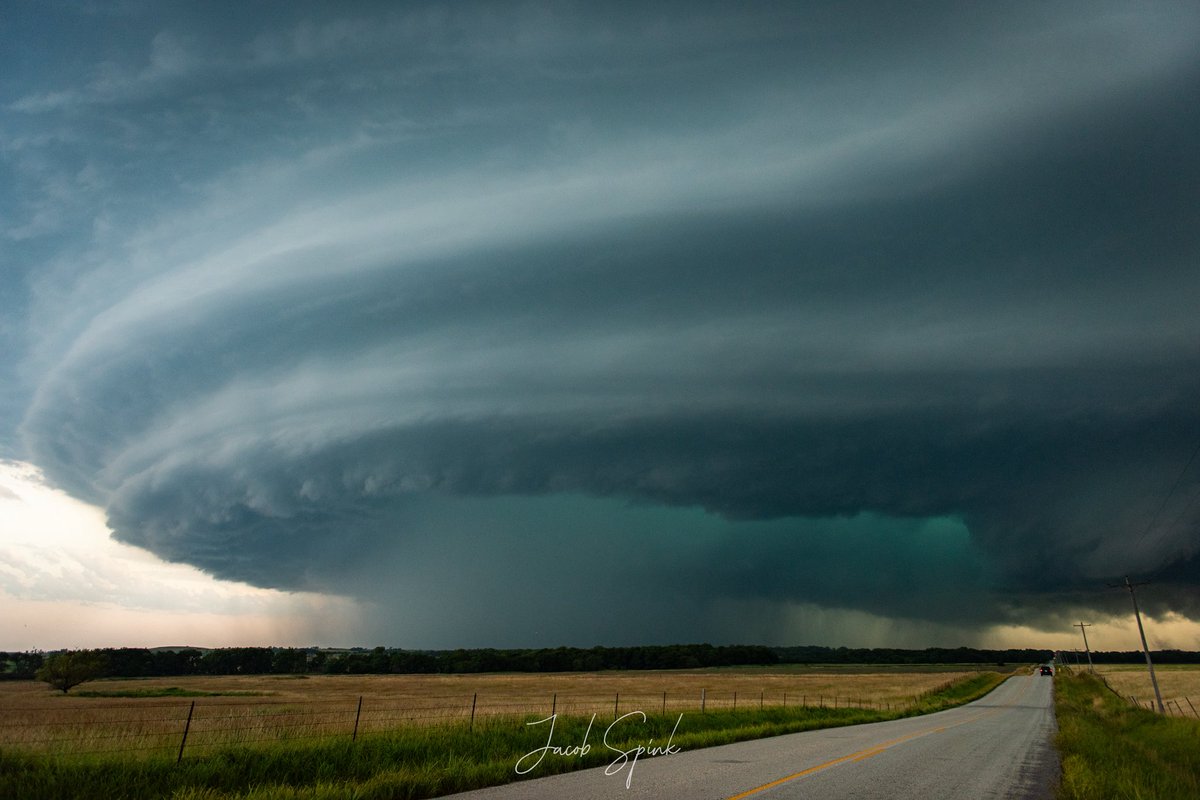 One year ago today near Barclay, Kansas.