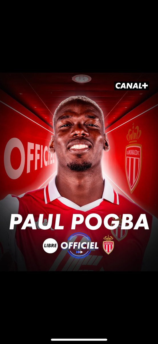 Ça y est ? Première super star à porter la mention « #RDC, cœur de l’Afrique » sur la manche monégasque : Paul Pogba débarque en Principauté !