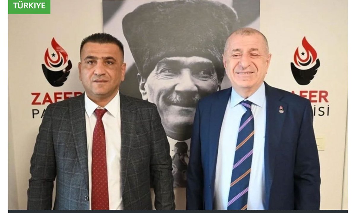 revoluttie's tweet image. Zafer Partisi’nden ihraç edilen Mahmut Tatar, “Kürt olduğum için atıldım” dedi.