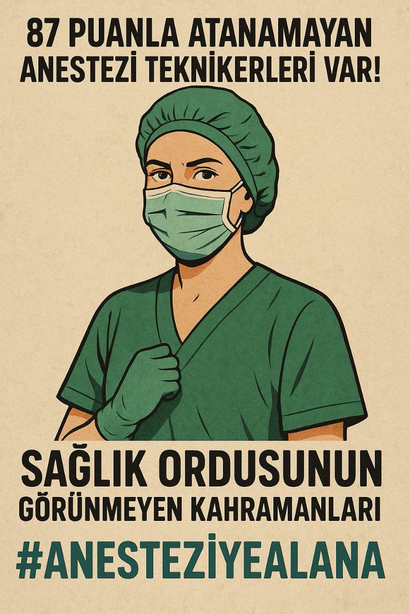 Atanacakbiri (@aneste_ziden05) on Twitter photo <a href="/sakirartis1/">Şakir Artiş</a> Bu meslek sadece bilgi değil, vicdan ister.
Şimdi sıra vicdanlarda.
#AnesteziyeAlanAç <a href="/sakirartis1/">Şakir Artiş</a> Bu meslek sadece bilgi değil, vicdan ister.
Şimdi sıra vicdanlarda.
#AnesteziyeAlanAç