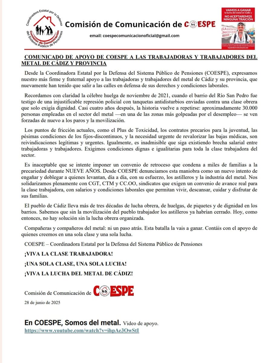 COESPE (@coespeoficial) on Twitter photo 