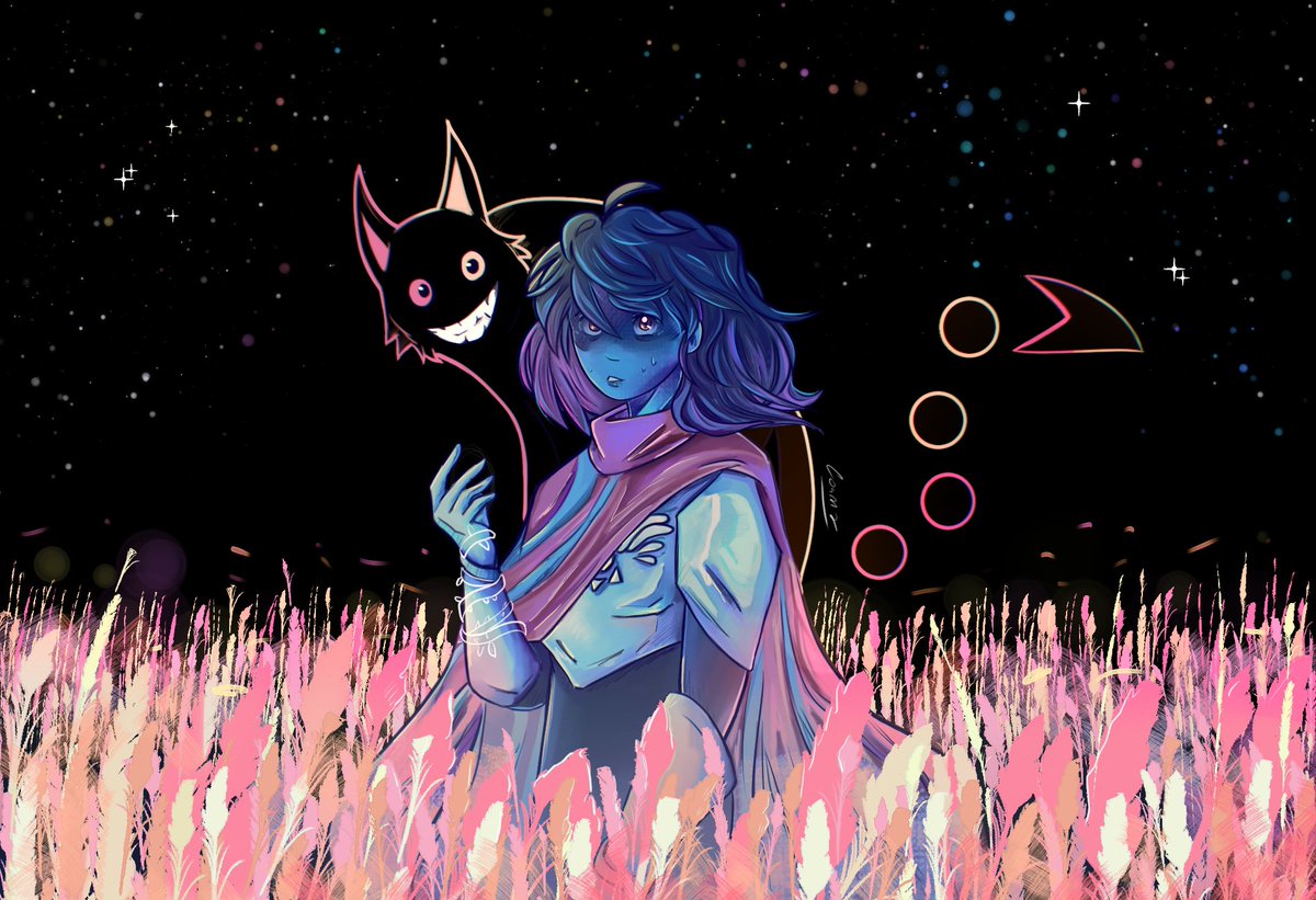 chapter 5: the field of pink and gold [DELTARUNE]