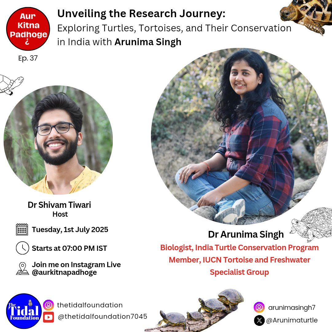 Get ready for yet another promising and interesting session as I go live on my Instagram page, aurkitnapadhoge, with <a href="/Arunimaturtle/">Arunima Singh</a> on coming Tuesday!