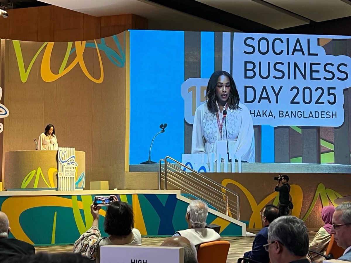 A great honor to be selected as speaker for the  opening ceremony of the Social Business Summit 2025. Sports and Social
 Business have common goals to make a better world for all.
Thanks 🙏🏿 IOC honorary Member Dr. Thomas Bach for a great vision !
#ThomasBachIOC #SBD2025