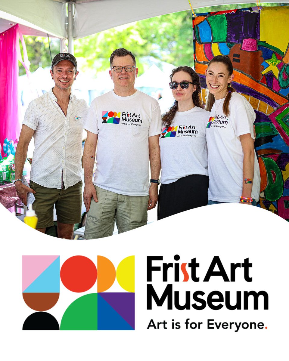 fristartmuseum's tweet photo. Join us at the Nashville Pride Festival this weekend for art activities, prizes, and more! #FristartMuseum #NashvillePride #ArtisforEveryone https://t.co/vWmwQsFRai