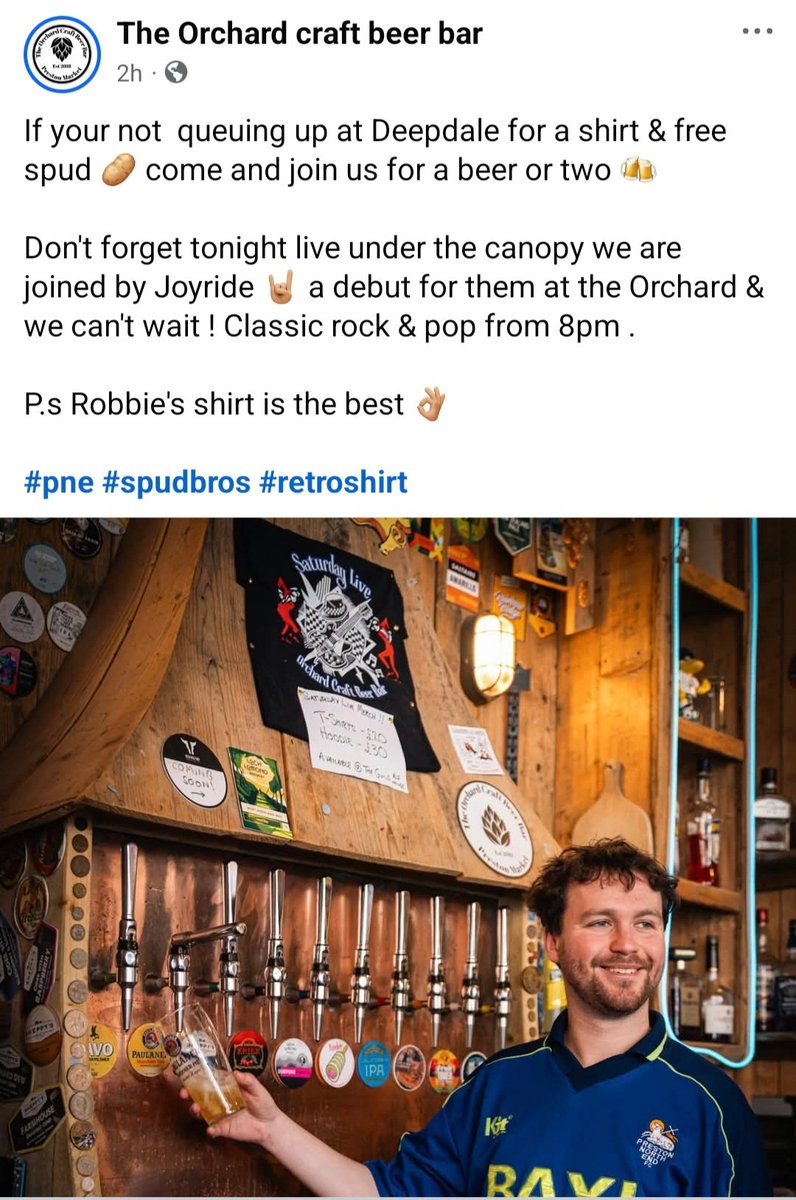 ๐
ฟ๐๐
ด๐๐๐
พ๐
ฝ ๐
ฟ๐
ท๐
พ๐
ฝ๐
ด๐
ฑ๐
พ๐ โ (@prestonphonebox) on Twitter photo Tonight <a href="/TheOrchardPres1/">The Orchard @ Preston</a> <a href="/prestonmarkets/">Preston Markets</a> "Joyride" classic rock & pop under the market canopy as part of "SaturdayLive" Tonight <a href="/TheOrchardPres1/">The Orchard @ Preston</a> <a href="/prestonmarkets/">Preston Markets</a> "Joyride" classic rock & pop under the market canopy as part of "SaturdayLive"
