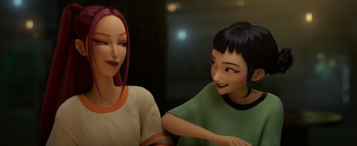 "Friends" by the way.
#zoemira #zoey #mira #kpdh #kdh #kpopdemonhunters