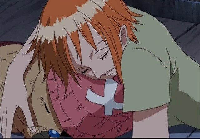 namipalette's tweet image. nami and chopper 🥹