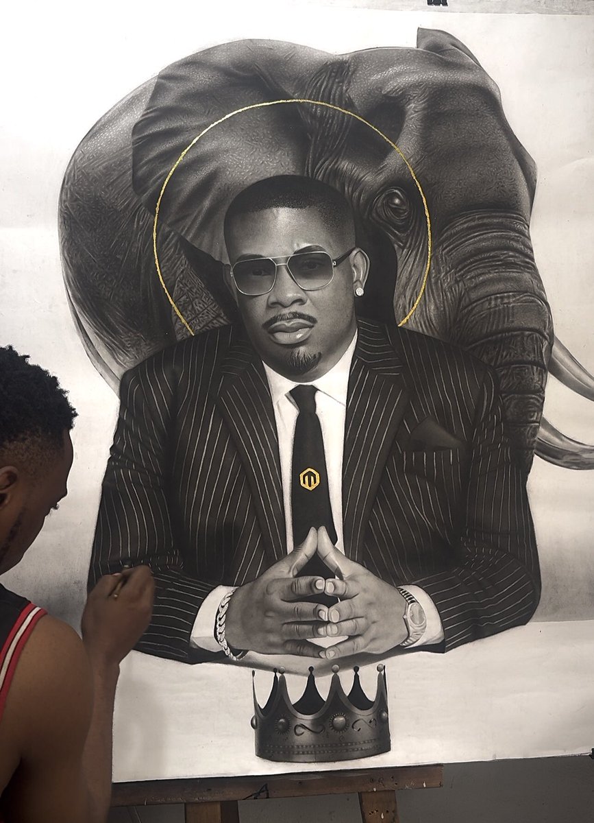 I hope <a href="/DONJAZZY/">SUPREMOS 🤍🐘</a> gets to see this .many artists have made an amazing art peice of donjazzy in the past years but I always feels like no body has depict what he truly represents in our society..i hope this does

Asherkine Anoma Becky Yapyo MemeX Ganduje