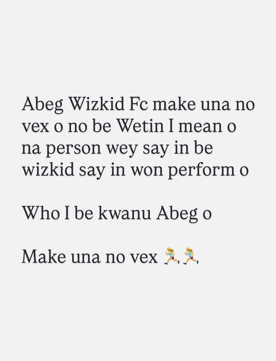 Sabinus1_'s tweet image. Who I be kwanu to insult person wey be legend who I be na !! Abeg no be our wizkid I mean o ❤️🙌