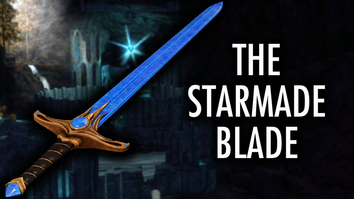I had a chance to try out <a href="/TheLootist/">TheLootist</a>'s first Skyrim Creation, The Starmade Blade.

New dungeon, quest, and customizable sword. Had a lot of fun with it, check it out!
youtu.be/v2r1uhkxySY