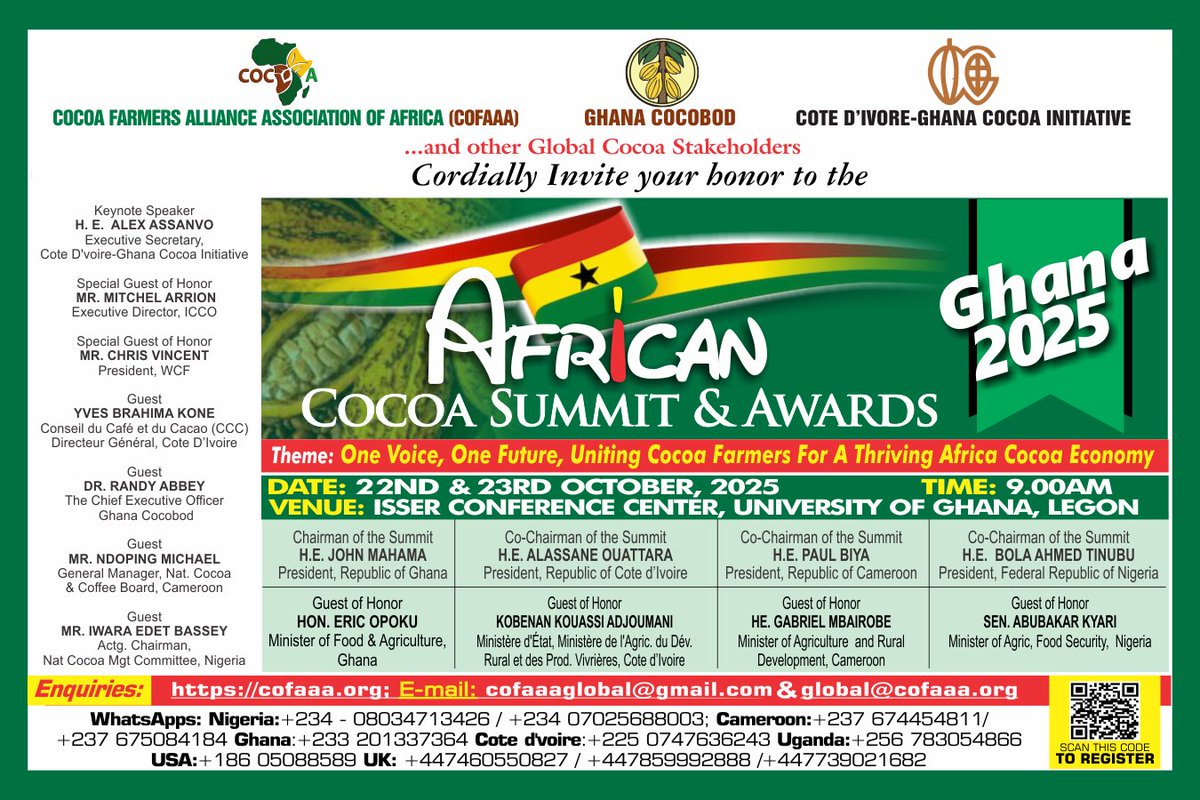 Cocoa Farmers Association of Nigeria (CFAN) (@cocoafarmersnig) on Twitter photo 