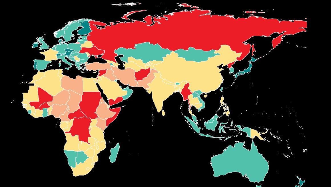 Defence_Index's tweet image. 🚨 BREAKING: A new study finds Iceland would be the safest country if World War III starts.
Its far location, neutral politics, and no enemies make it a safe place. 🧊🌍