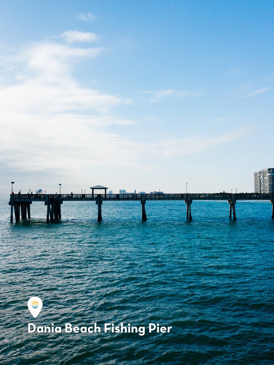 visitlauderdale's tweet image. Sun, sea, and fishing...what more do you need? 😎

📍 Dania Beach Fishing Pier
🕔 Open daily: 5 a.m. – 12 a.m.
👀 $2 + tax for sightseers
🎣 $3 + tax for fishing (🎣 limit 4 rods per person)
🌅 Come for the views, stay for the vibes

#visitlauderdale #daniabeach