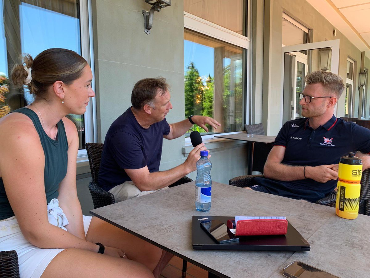 TimDellor's tweet image. This afternoon on @BBCBerkshire and @BBCSounds and @bbc5live Sports Extra…. We’ve got @BritishRowing semi finals day at the World Cup in Lucerne. One of the very best sporting venues. Olympic medalist Esme Booth with us for the coverage.