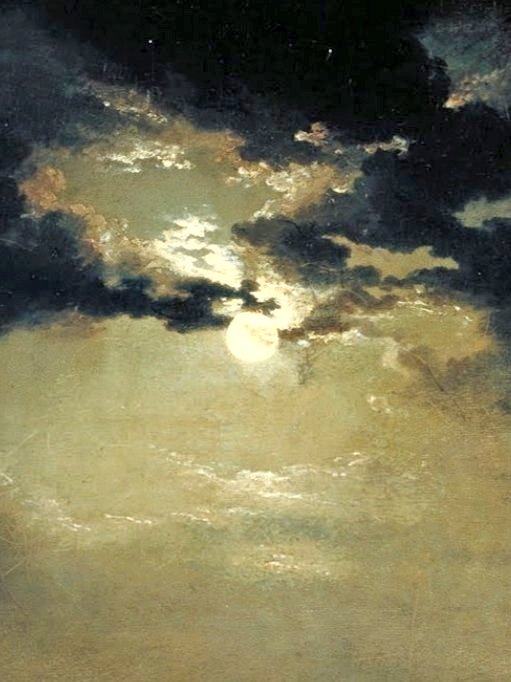 A full moon by William Turner