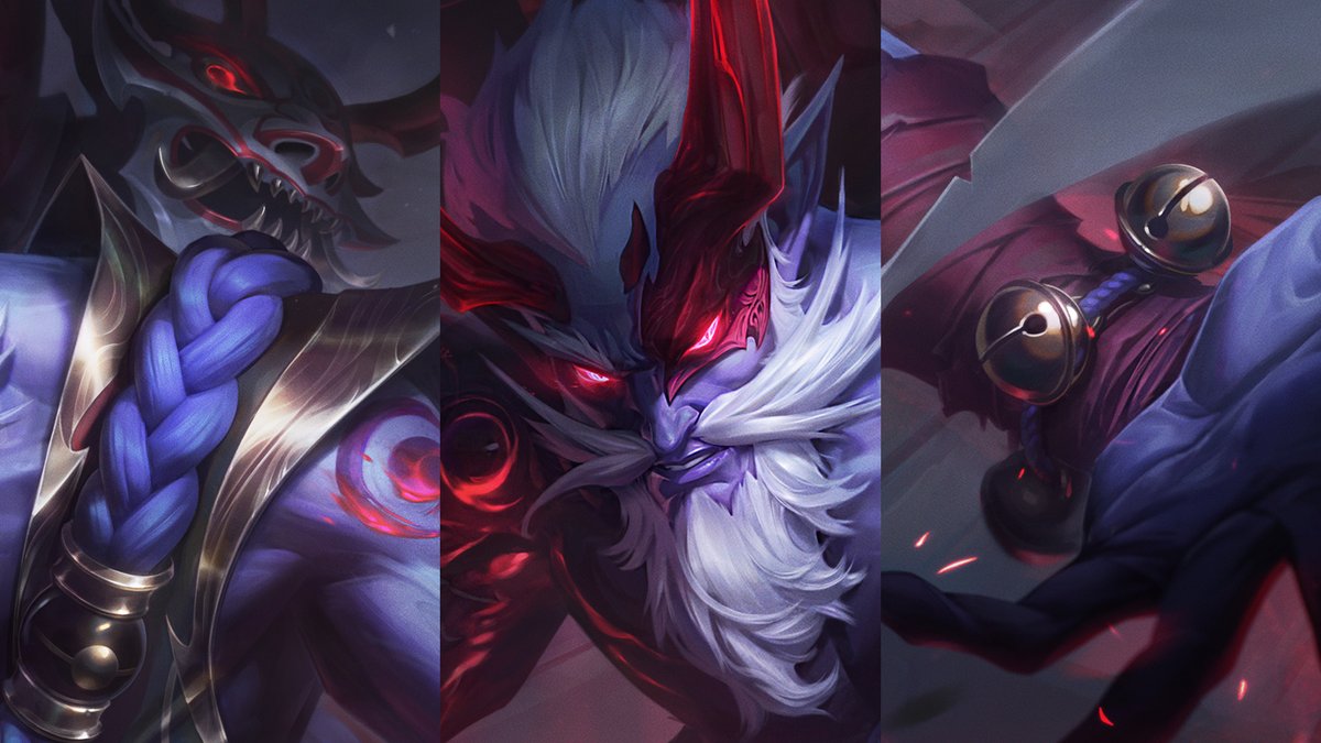 Blood Moon Ryze 👺 High resolution: https://t.co/fjpjjYcRxW In  Collaboration with Riot Games Client: West Studio Riot Games AD: Rudy  Siswanto West Studio AD: Mingchen Shen Final Polish: League Splash Team, image size:1200x675