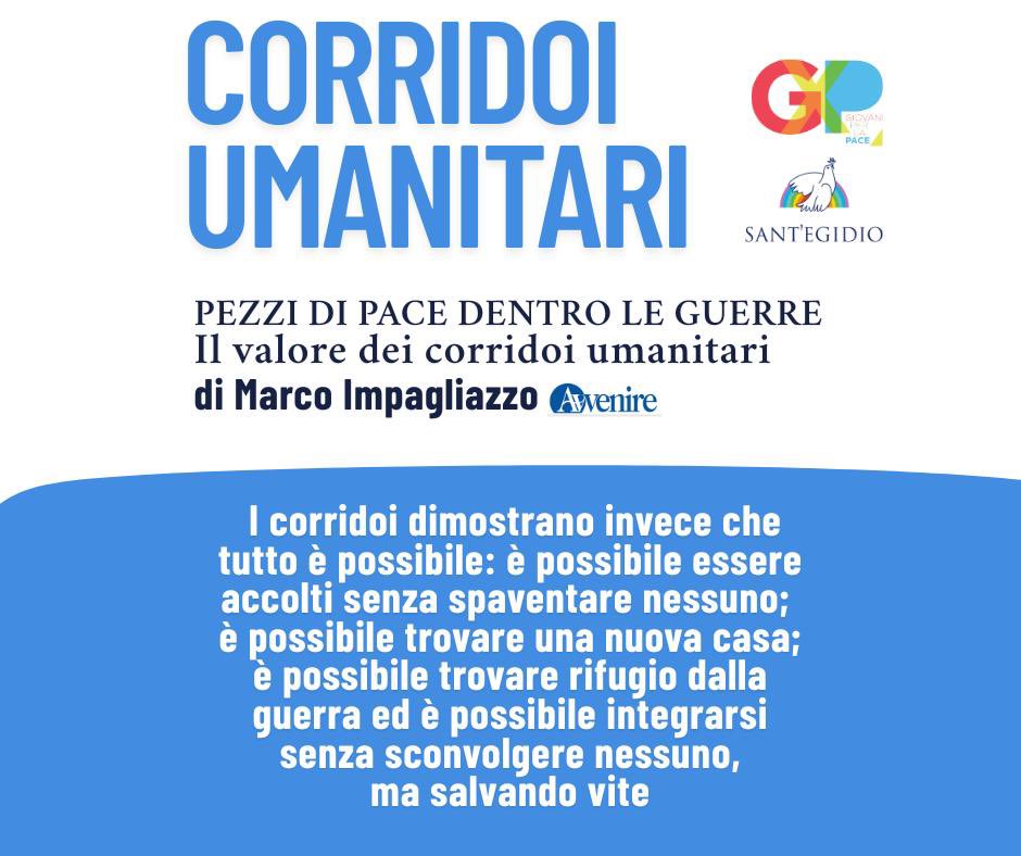 gxlapace's tweet image. 👉Il valore dei #corridoiumanitari: l’#accoglienza e l’#integrazione sono possibili, cominciano salvando vite. 
📌Il 25 giugno sono arrivati in #Italia 71 rifugiati evacuati dalla #Libia: tante vite in cerca di un futuro migliore. 
👉Per saperne di più: avvenire.it/opinioni/pagin…