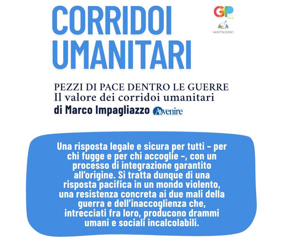 gxlapace's tweet image. 👉Il valore dei #corridoiumanitari: l’#accoglienza e l’#integrazione sono possibili, cominciano salvando vite. 
📌Il 25 giugno sono arrivati in #Italia 71 rifugiati evacuati dalla #Libia: tante vite in cerca di un futuro migliore. 
👉Per saperne di più: avvenire.it/opinioni/pagin…