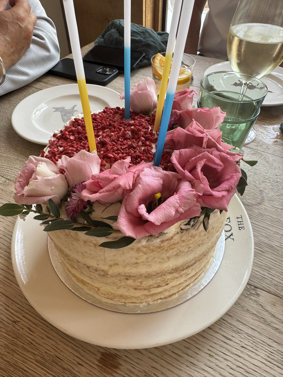Celebrating the Baron yesterday! At <a href="/daylesfordfarm/">Daylesford Farm</a>