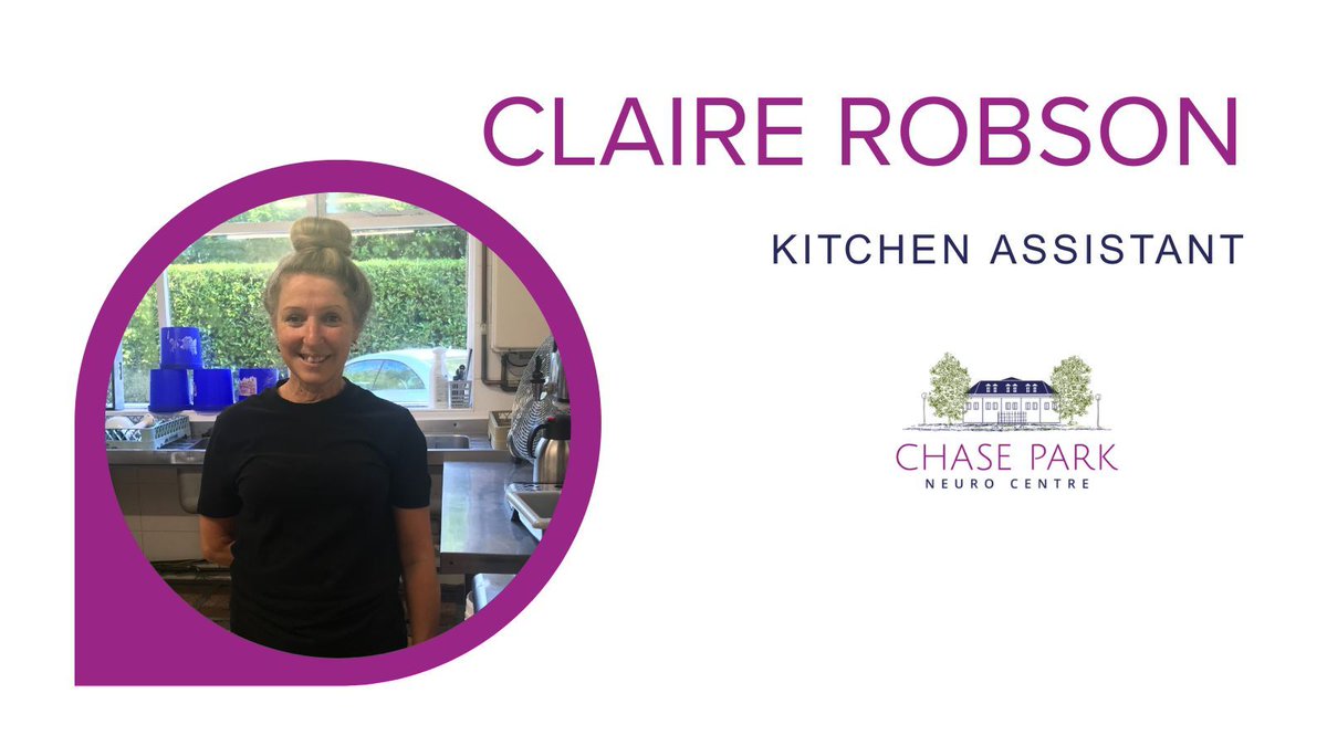 Say hi to Claire Robson 👋

Claire is our Kitchen Assistant 👩‍🍳

Claire loves her job, especially the people she works with in the kitchen and is looking forward to what the future holds here at Chase Park.