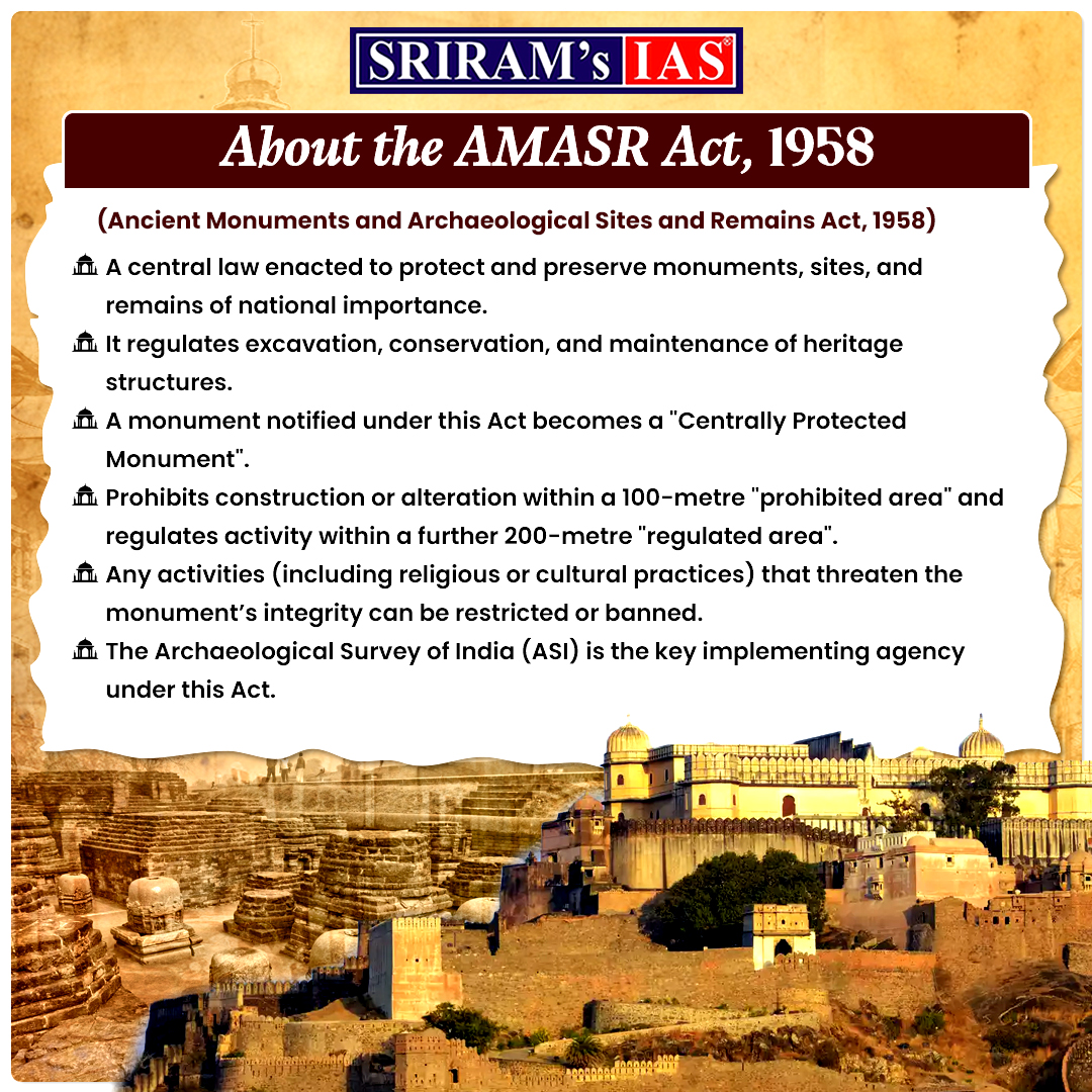 sriramsrirangm's tweet image. What’s happening at Tansen’s tomb in Gwalior❓❓❓

A plea to allow religious practices was recently rejected by the MP High Court.

Here’s what you should know - from history to heritage law 🪦

#Tansen #SheikhGhaus #Urs #AMASRAct #ASI #ProtectedMonuments #SufiHeritage