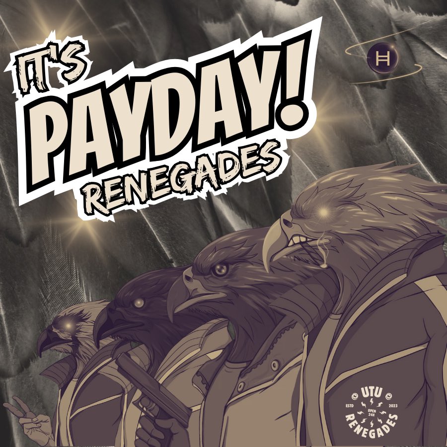 It’s Payday Renegades💸

If Chaos Is Constant.

Be Consistent In The Chaos.