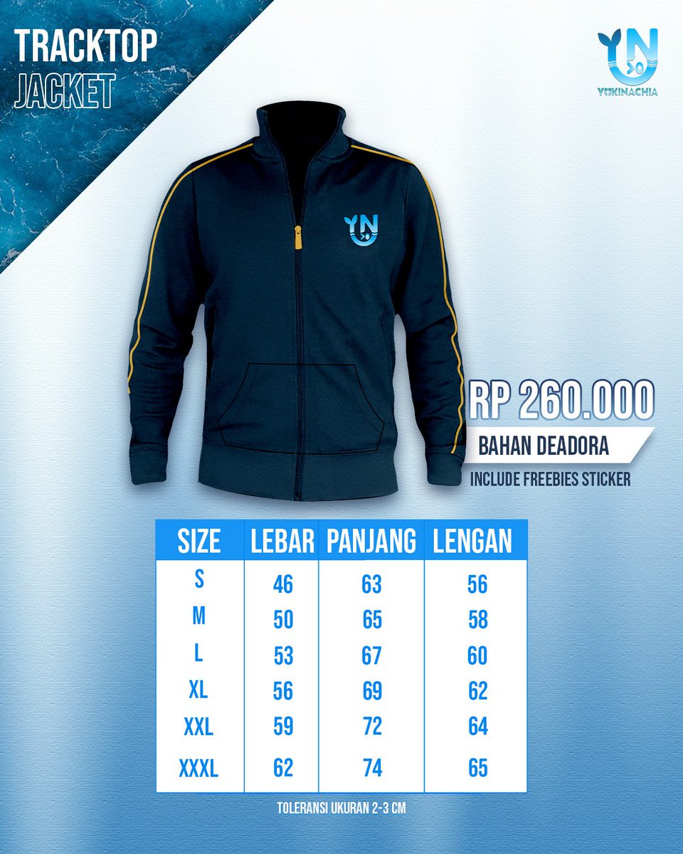 YokinachiaID's tweet image. Berikut detail per-unitnya:

👕 Jersey Set
Satu set jersey ini bikin kamu pengen gerak terus deh pokoknya

🏃‍➡️ Track Top
Biar #RuNIN makin konsisten seperti Cece Nachia 🤪

🧢 Cap
Gak cuma ngelindungin dari panas matahari, bisa juga biar keliatan misterius dikit 🫣

#SPORTY