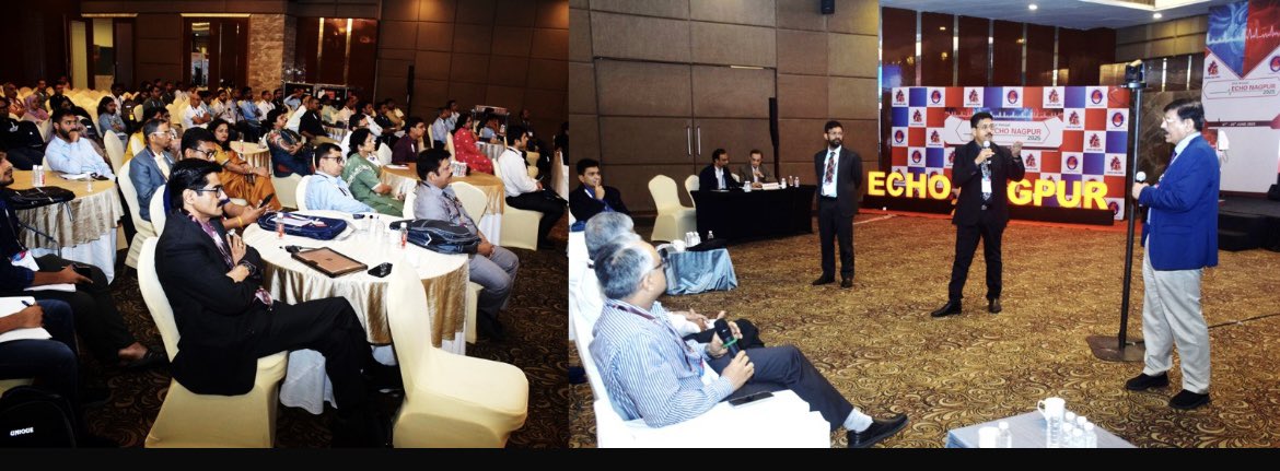 Shantanu Sengupta (@senguptasp) on Twitter photo Great discussion in #Echonagpur2025 going on 
Cases cases … more cases
#echofirst Great discussion in #Echonagpur2025 going on 
Cases cases … more cases
#echofirst