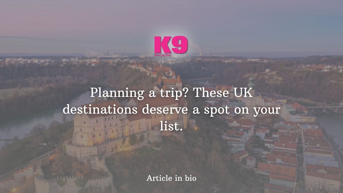 Exploring the UK with your dog? 🏞️ Discover must-see dog-friendly spots across the country.
#k9magazine

k9magazine.com/the-best-uk-de…