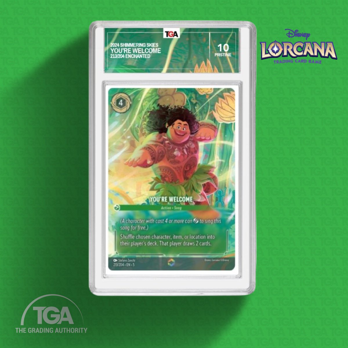 tgacards's tweet image. 💎2024 Shimmering Skies You're Welcome💎
Submit with TGA and add our "Flow" labels to your collection today for only $5 more!
TGAcards.com
#Maui #Lorcana #YoureWelcome #ShimmeringSkies #TGA
