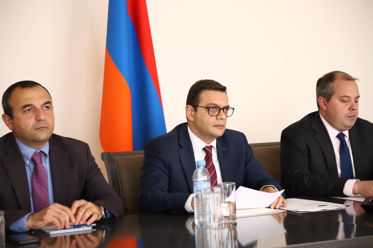 RAbisoghomonyan's tweet image. Delivered statement at 50th Meeting of @BSECorg Council of MFA’s. Highlighted our agenda to promote regional cooperation, & reiterated #Armenia’s 🇦🇲 readiness to unblock all regional communications, based on respect for sovereignty, national jurisdiction, equality & reciprocity.