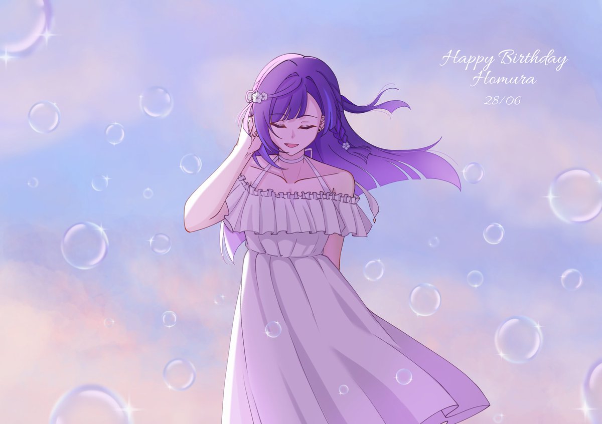 「  Happy Birthday Homura 28.06 」

(ขอแอบมาแปะภาพวันเกิด🤲)