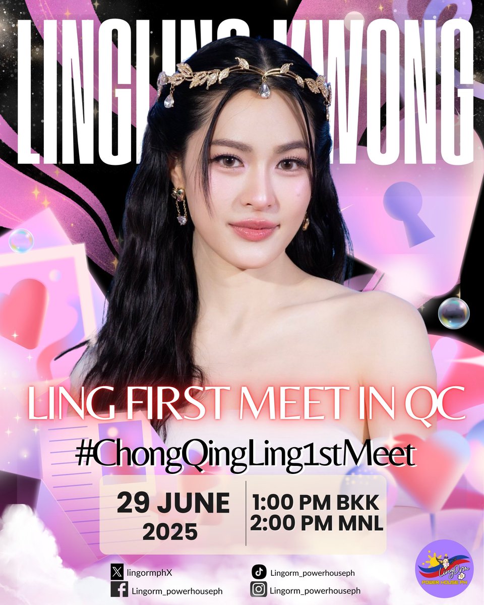 📣Trending Announcement📣

🎤👑 ALL EYES ON LINGLING — CHONGQING, IT’S HER TIME! 👑🎤

Tomorrow, the stage belongs to Lingling Kwong — and she’s bringing it all to you: sweet performances, stunning visuals, and moments that will live rent-free in your heart forever! 💥✨

Let’s