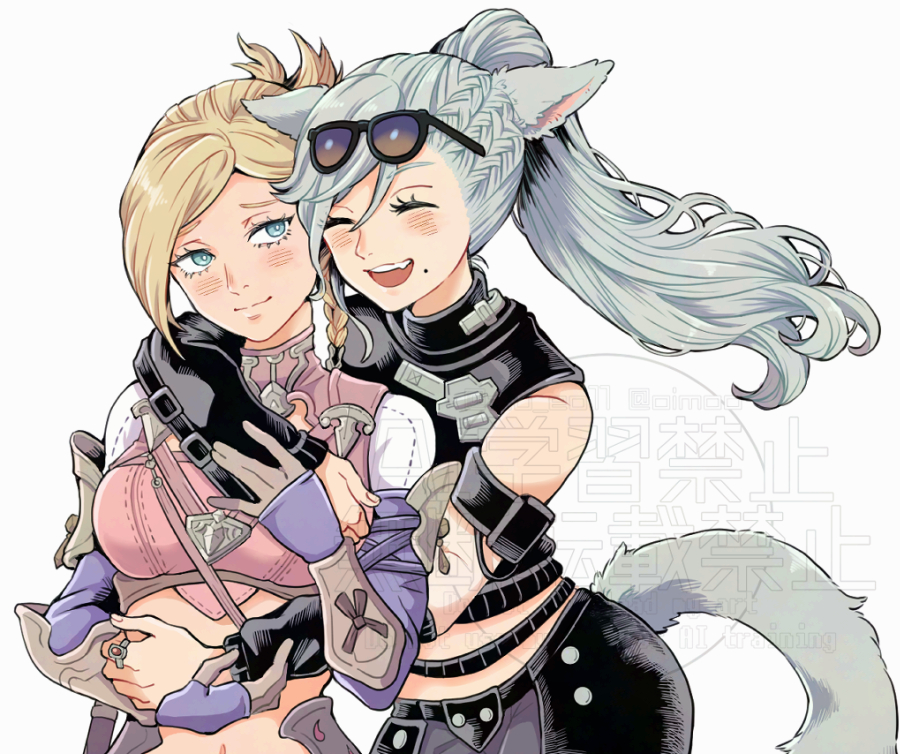 aiu_eo11's tweet image. Thanks for the commission request!❤️🤍
#Commission