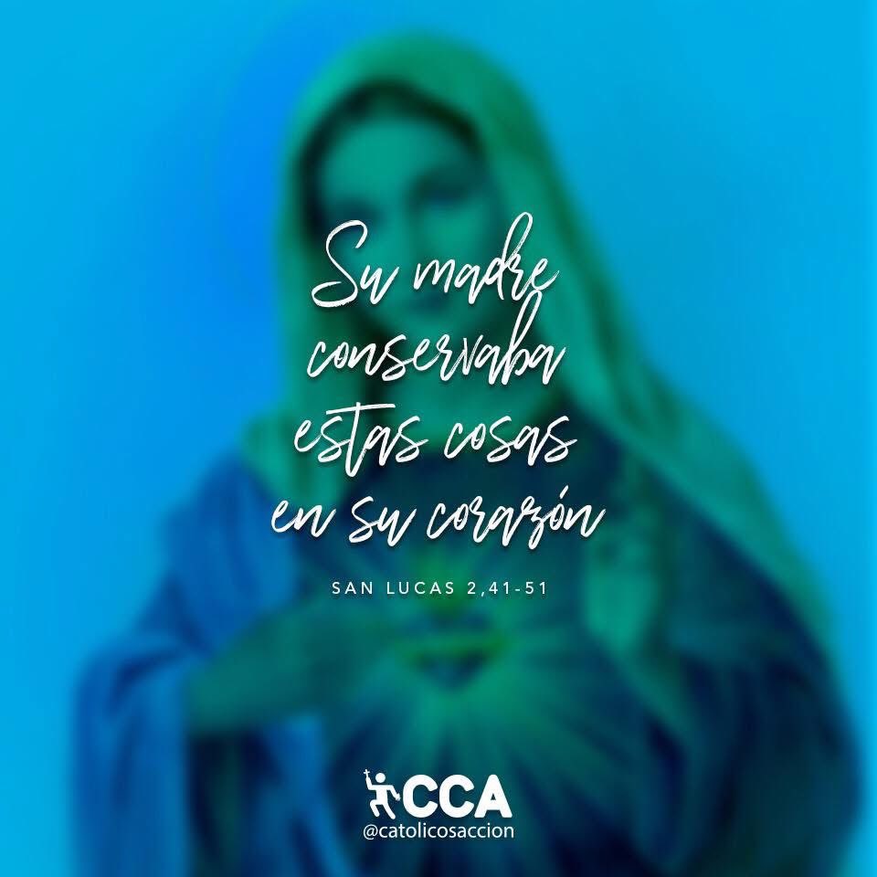 Este día celebramos el corazón inmaculado de María