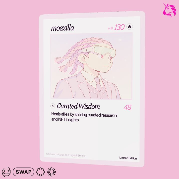 Just pulled a grail

Check out my Uniswap trading card 🦄