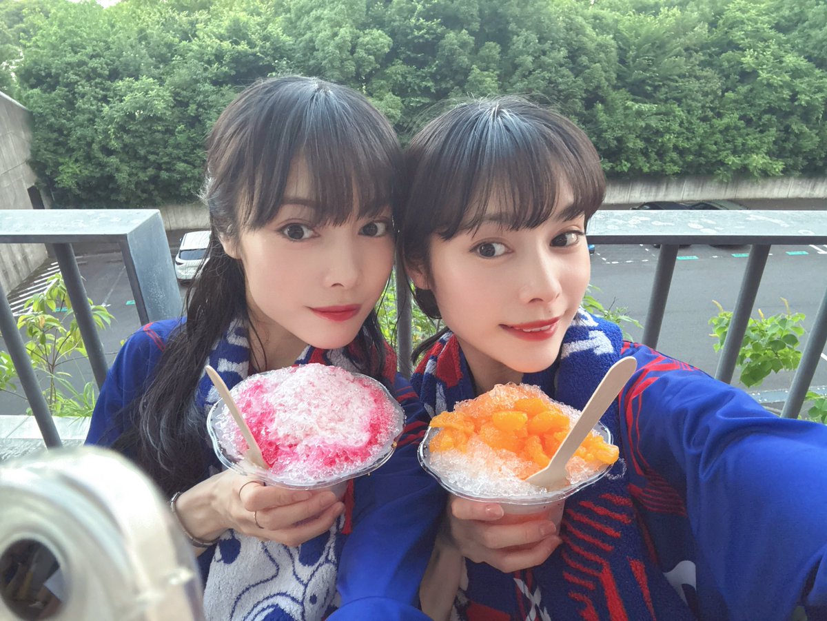 yae_abp's tweet image. 夏を感じた〜🌻
暑かったし試合も熱かった⚽️最高！
#FC東京 #fctokyo