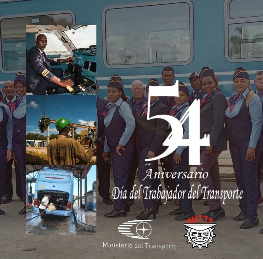 AvilaOnei's tweet photo. #FelizDia a quienes laboran en el sector transportista de #Cuba 🇨🇺. Reciban el reconocimiento desde @AvilaOnei 📊, por su cotidiana y valiosa labor, en especial a los avileños, enfrascados en disímiles tareas en saludo al #26DeJulio. #CiegoEn26 #LatirAvileño #LaLuchaNoHaCesado https://t.co/p7lkIJaEae